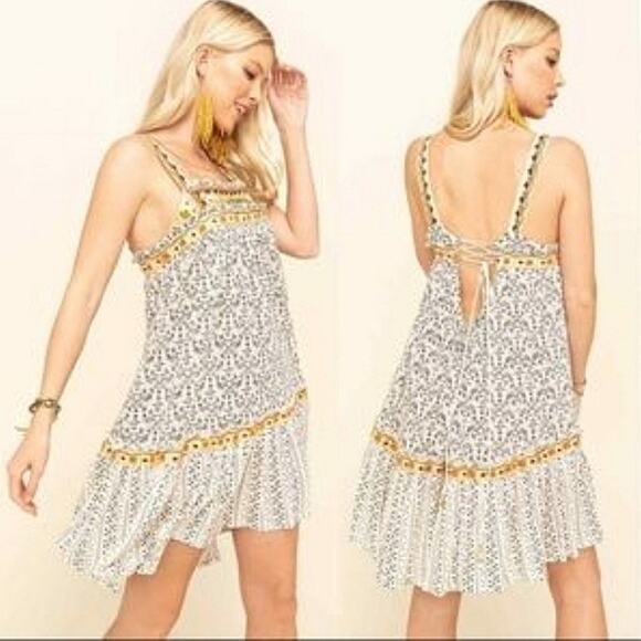 Free People Dresses & Skirts - Free People Retro Boarderline XS Dress